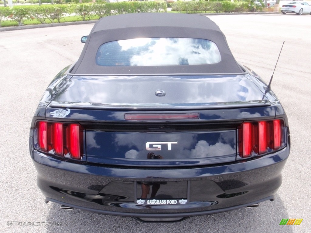 2016 Mustang GT Premium Convertible - Shadow Black / Ebony photo #7