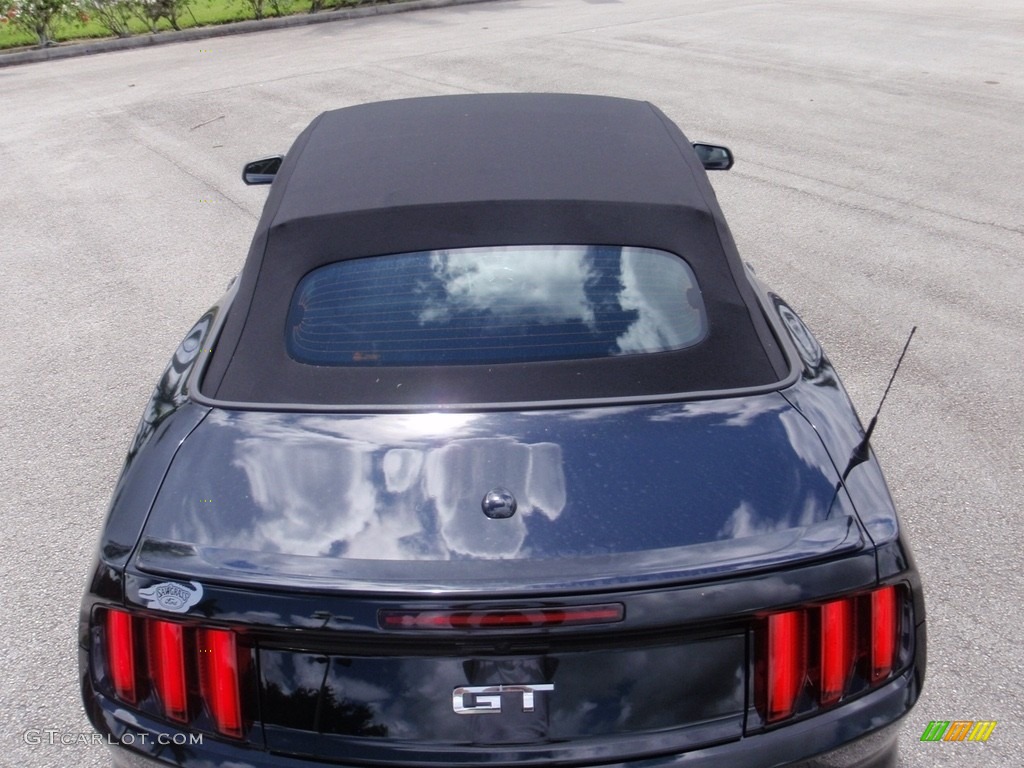 2016 Mustang GT Premium Convertible - Shadow Black / Ebony photo #8