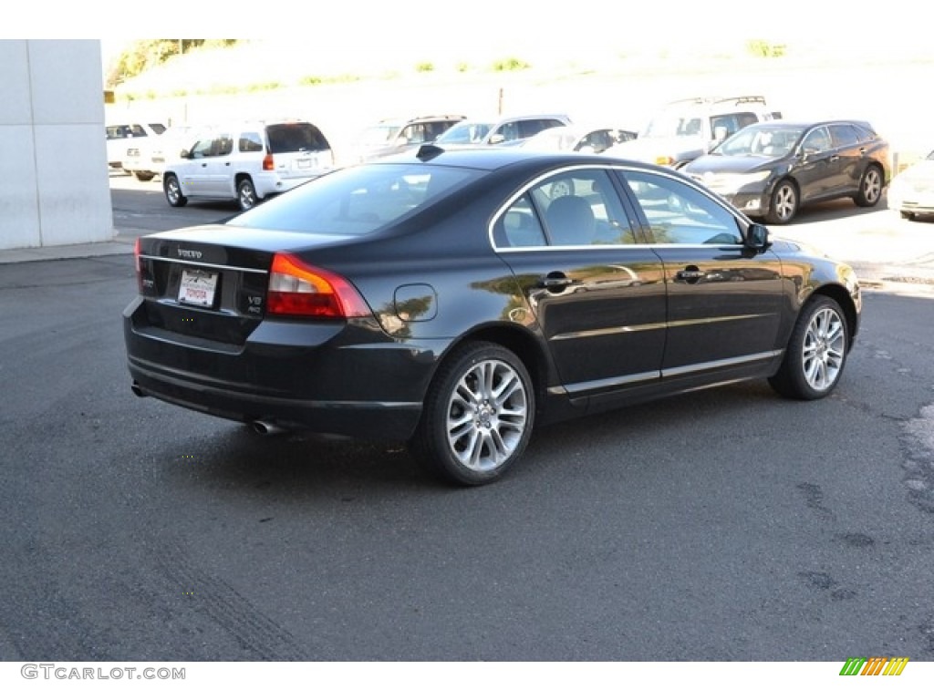 2007 S80 V8 AWD - Black / Anthracite Black photo #2