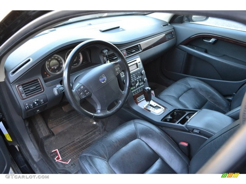 2007 S80 V8 AWD - Black / Anthracite Black photo #7