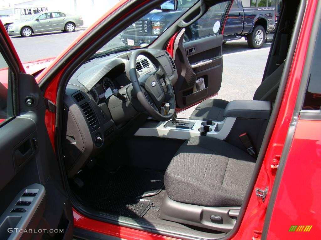 2009 Escape XLT V6 - Torch Red / Charcoal photo #8