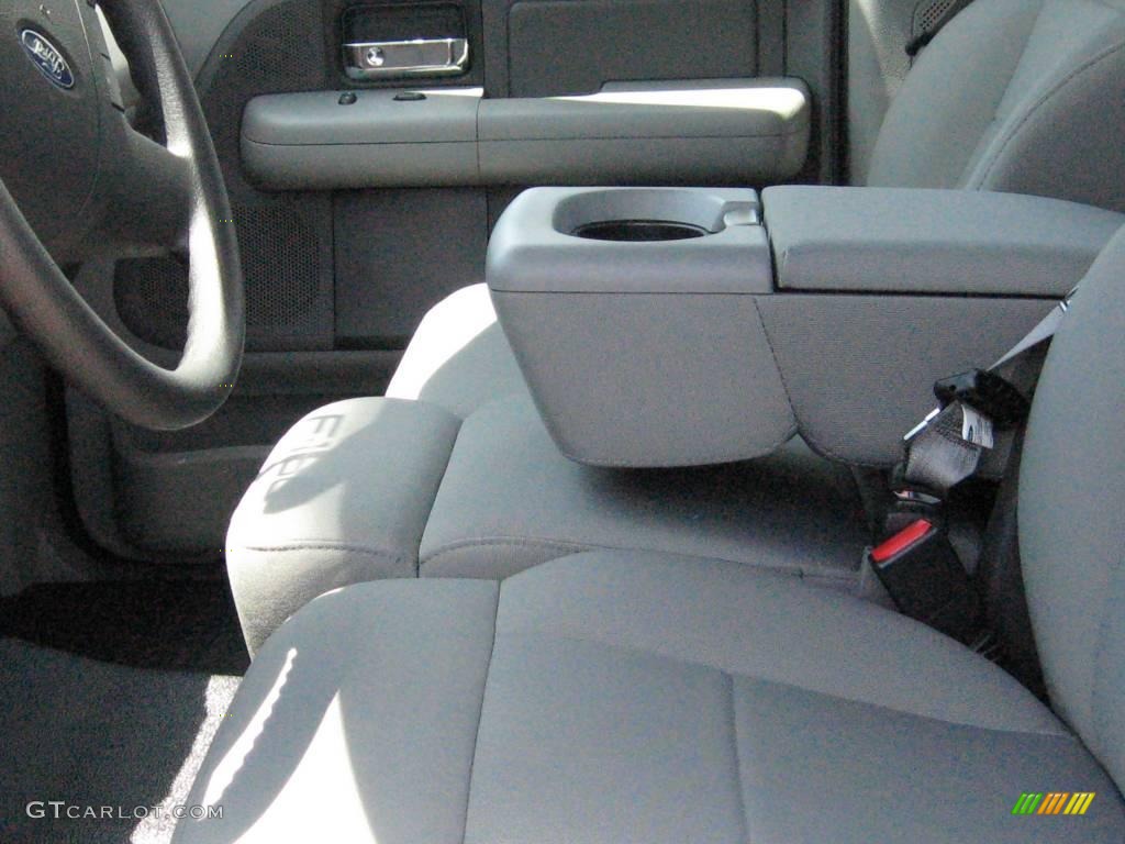 2008 F150 STX Regular Cab - Black / Medium/Dark Flint photo #3