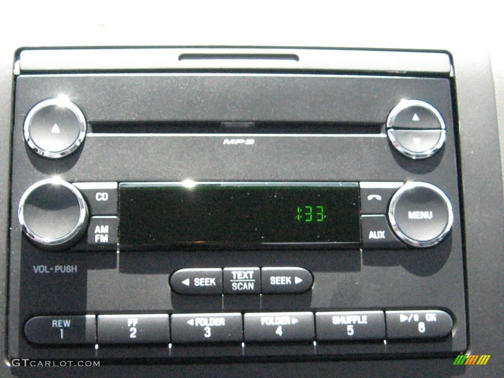 2008 F150 STX Regular Cab - Black / Medium/Dark Flint photo #5