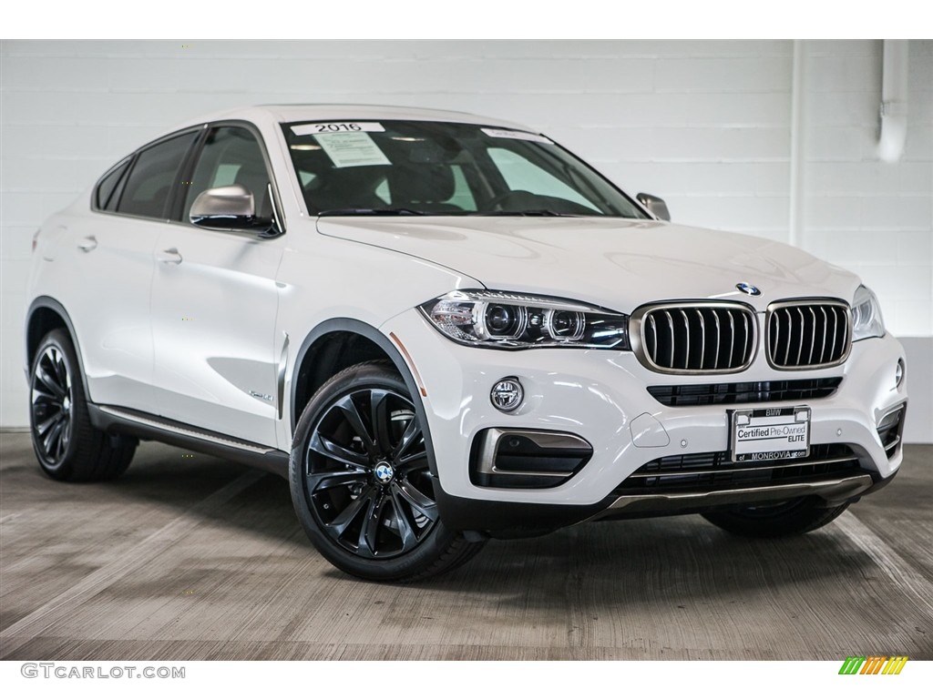 Alpine White 2016 BMW X6 sDrive35i Exterior Photo #115627167
