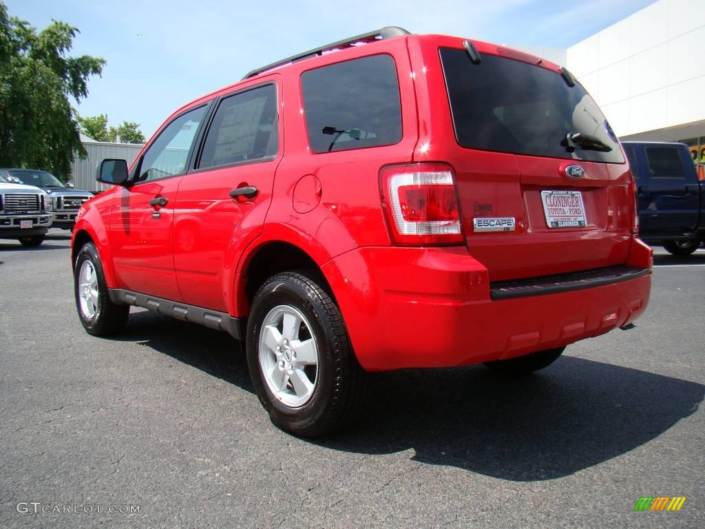2009 Escape XLT V6 - Torch Red / Charcoal photo #30