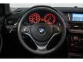 Black 2013 BMW X1 sDrive 28i Steering Wheel