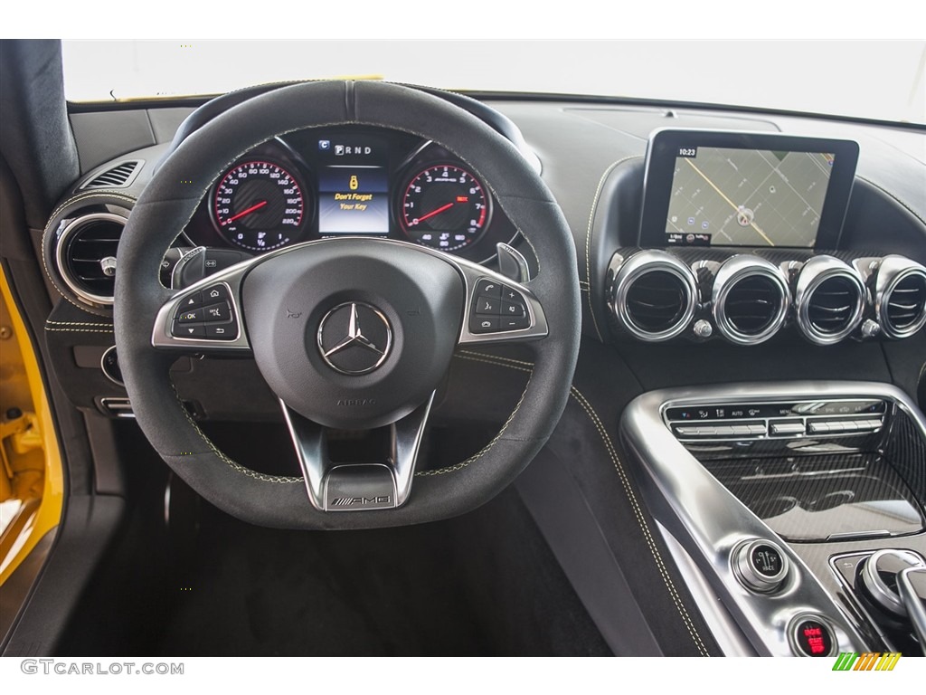 2016 Mercedes-Benz AMG GT S Coupe Black Dashboard Photo #115628202