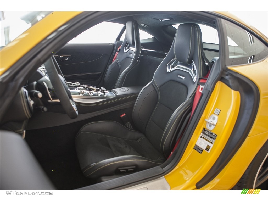 2016 AMG GT S Coupe - AMG Solarbeam Yellow Metallic / Black photo #6