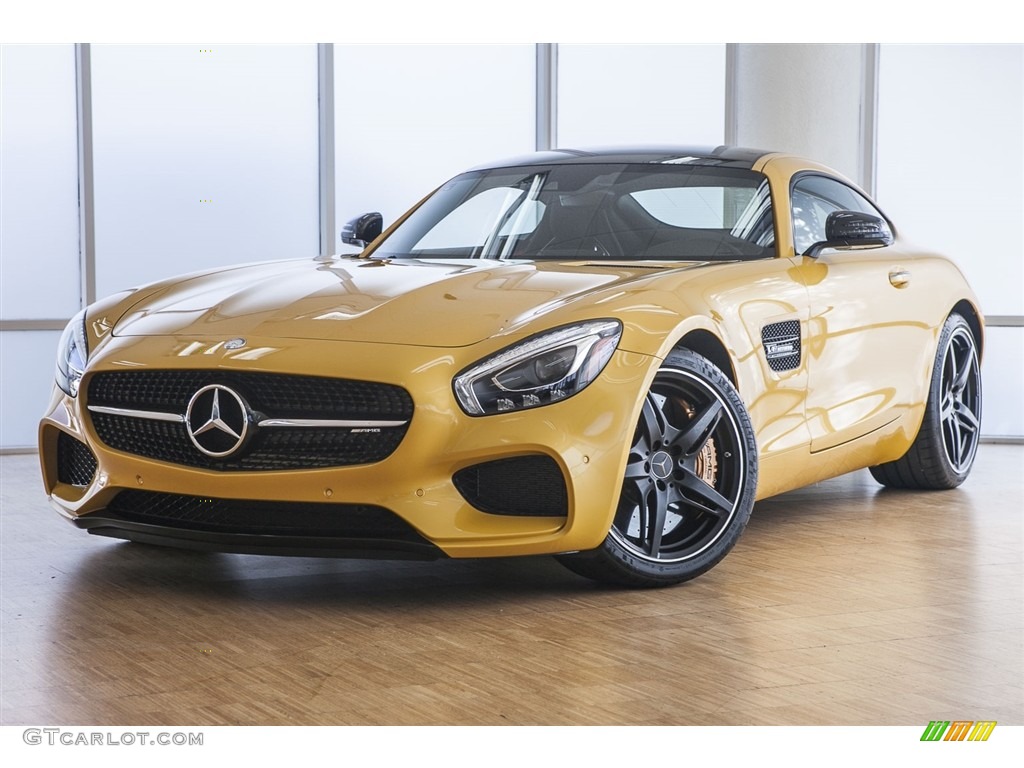 AMG Solarbeam Yellow Metallic 2016 Mercedes-Benz AMG GT S Coupe Exterior Photo #115628385