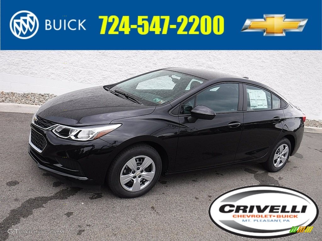 2017 Cruze LS - Mosaic Black Metallic / Jet Black photo #1