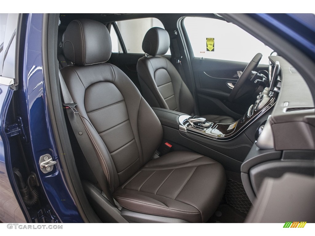 2017 GLC 300 - Lunar Blue Metallic / Espresso Brown/Black photo #2