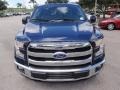 2016 Blue Jeans Ford F150 Lariat SuperCrew 4x4  photo #17