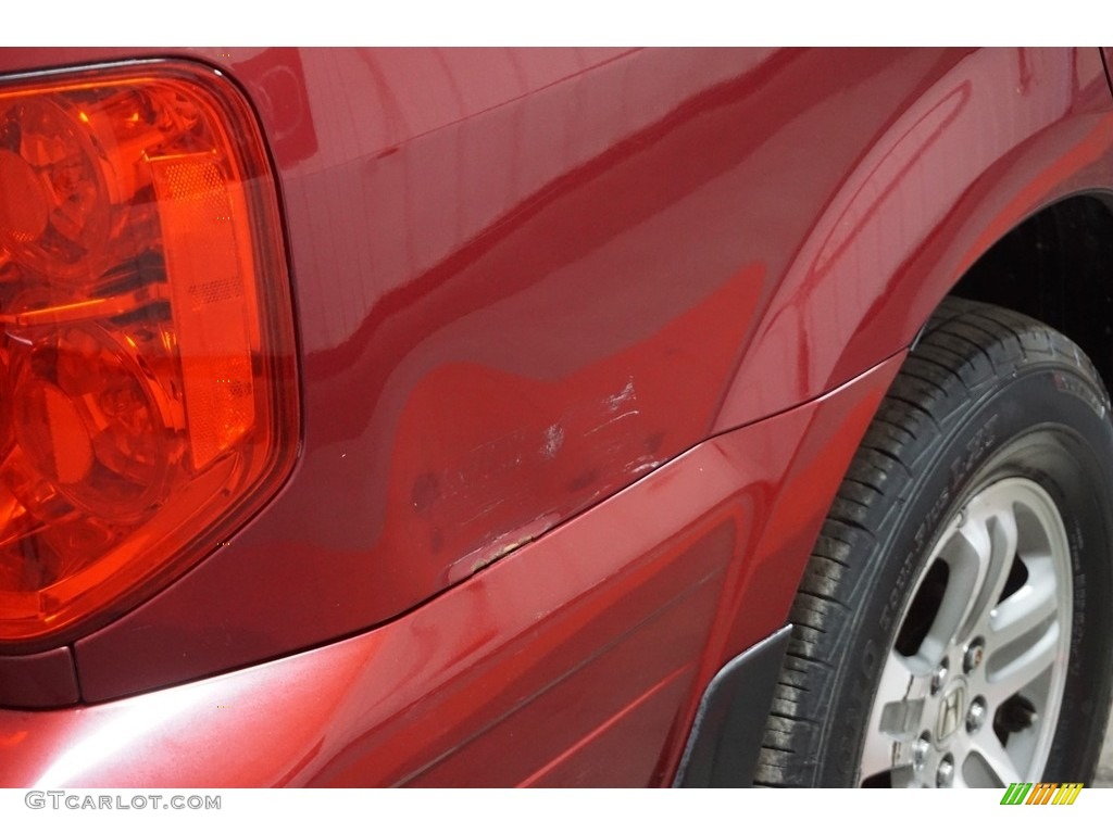 2005 Pilot EX 4WD - Redrock Pearl / Gray photo #66