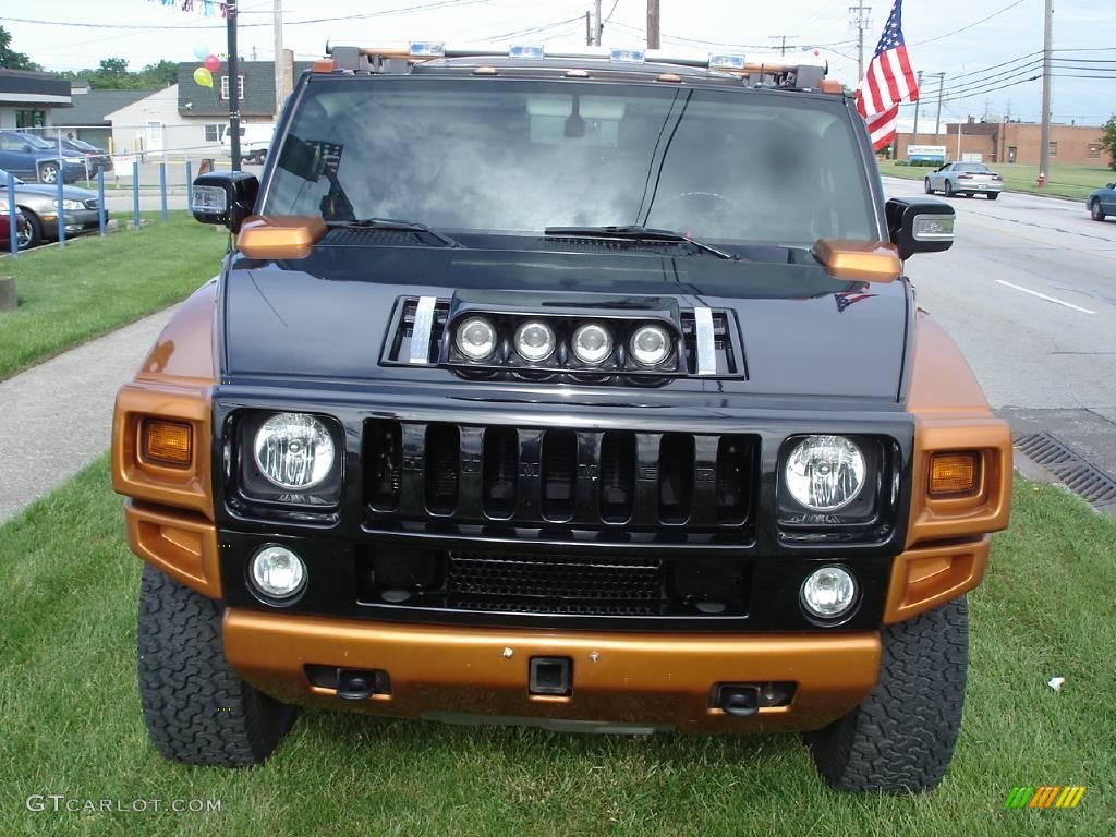 2006 H2 SUT - Fusion Orange / Ebony photo #2