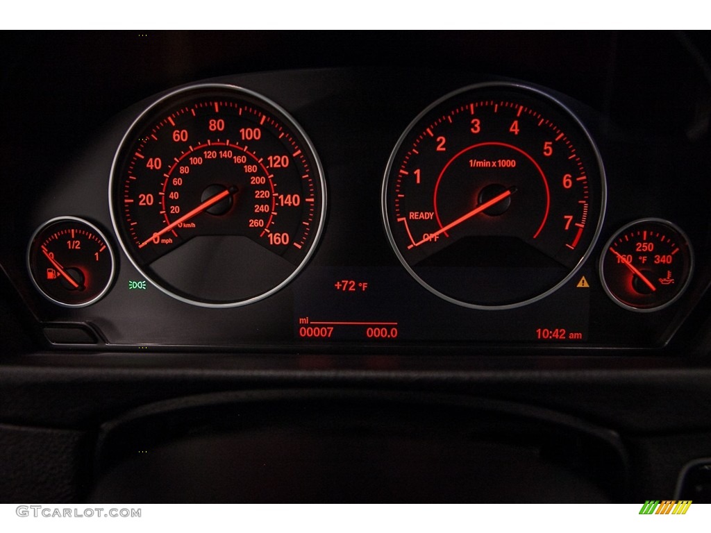 2017 BMW 4 Series 430i Coupe Gauges Photo #115632672