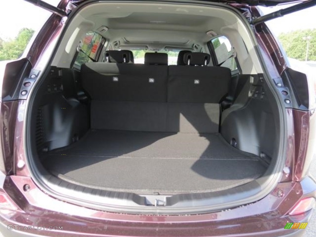 2016 RAV4 XLE - Black Currant Metallic / Black photo #22