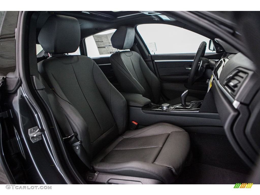 Black Interior 2017 BMW 4 Series 440i Gran Coupe Photo #115633113
