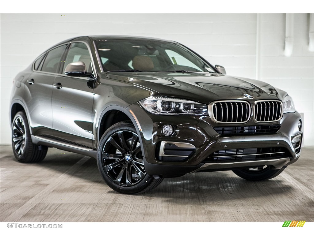 Dark Olive Metallic 2017 BMW X6 xDrive35i Exterior Photo #115633398
