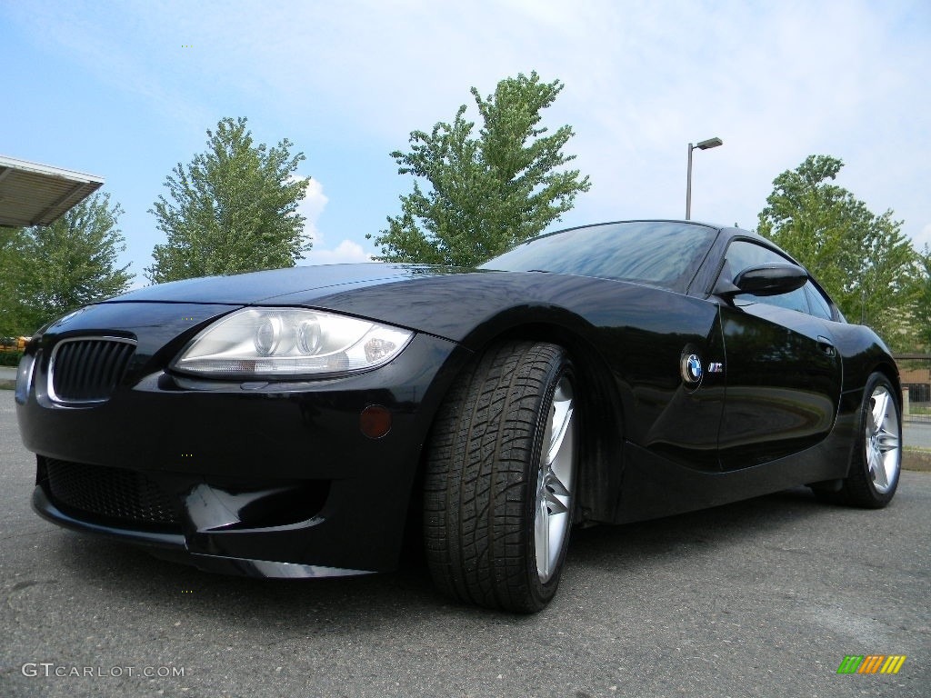 2007 M Coupe - Black Sapphire Metallic / Sepang Light Bronze photo #6