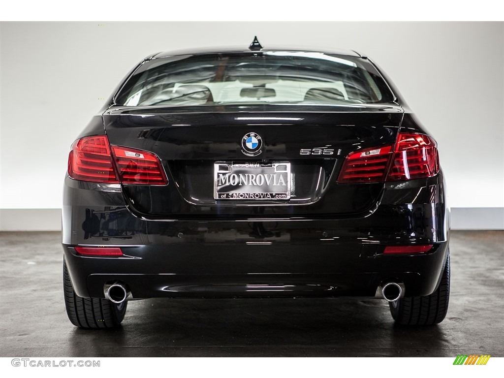 2016 5 Series 535i Sedan - Jet Black / Black photo #4