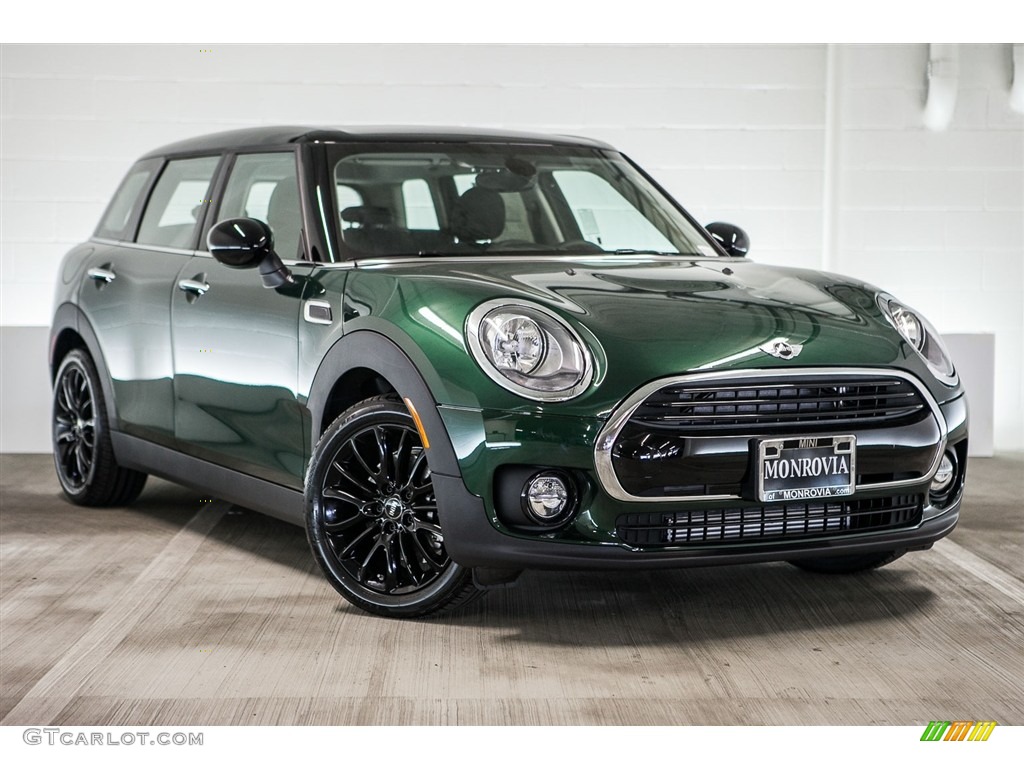 British Racing Green II Metallic 2017 Mini Clubman Cooper Exterior Photo #115635469