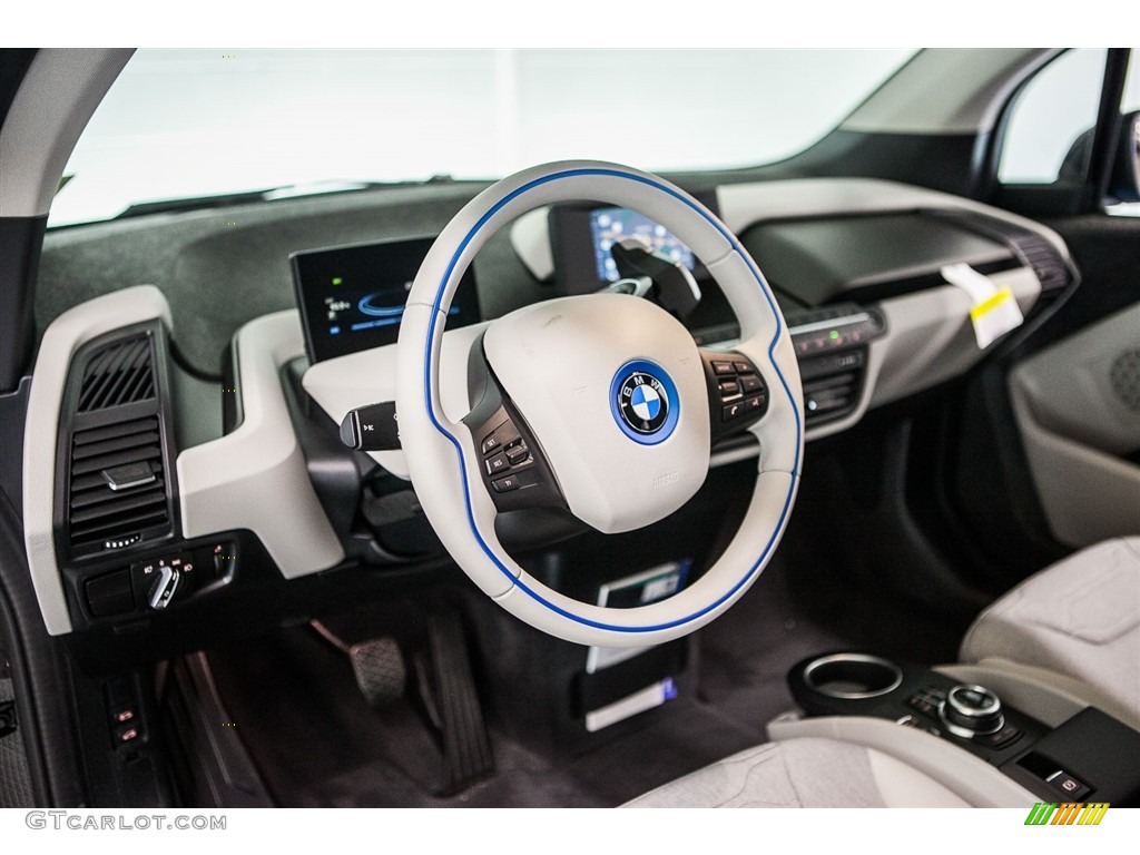 2017 BMW i3 Standard i3 Model Mega Carum Spice Grey/Carum Spice Grey Dashboard Photo #115636809