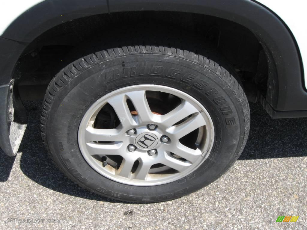 2003 CR-V EX 4WD - Taffeta White / Black photo #6