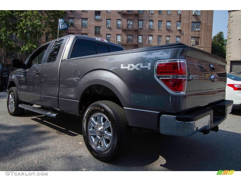 2014 F150 XLT SuperCab 4x4 - Sterling Grey / Steel Grey photo #4