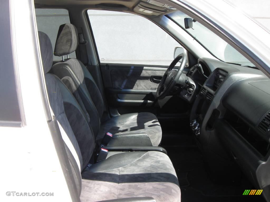 2003 CR-V EX 4WD - Taffeta White / Black photo #8
