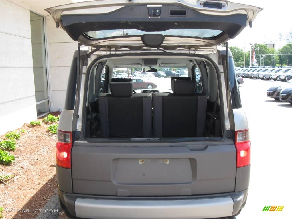 2003 Element EX AWD - Satin Silver Metallic / Gray photo #4