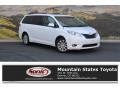 Super White 2012 Toyota Sienna XLE AWD