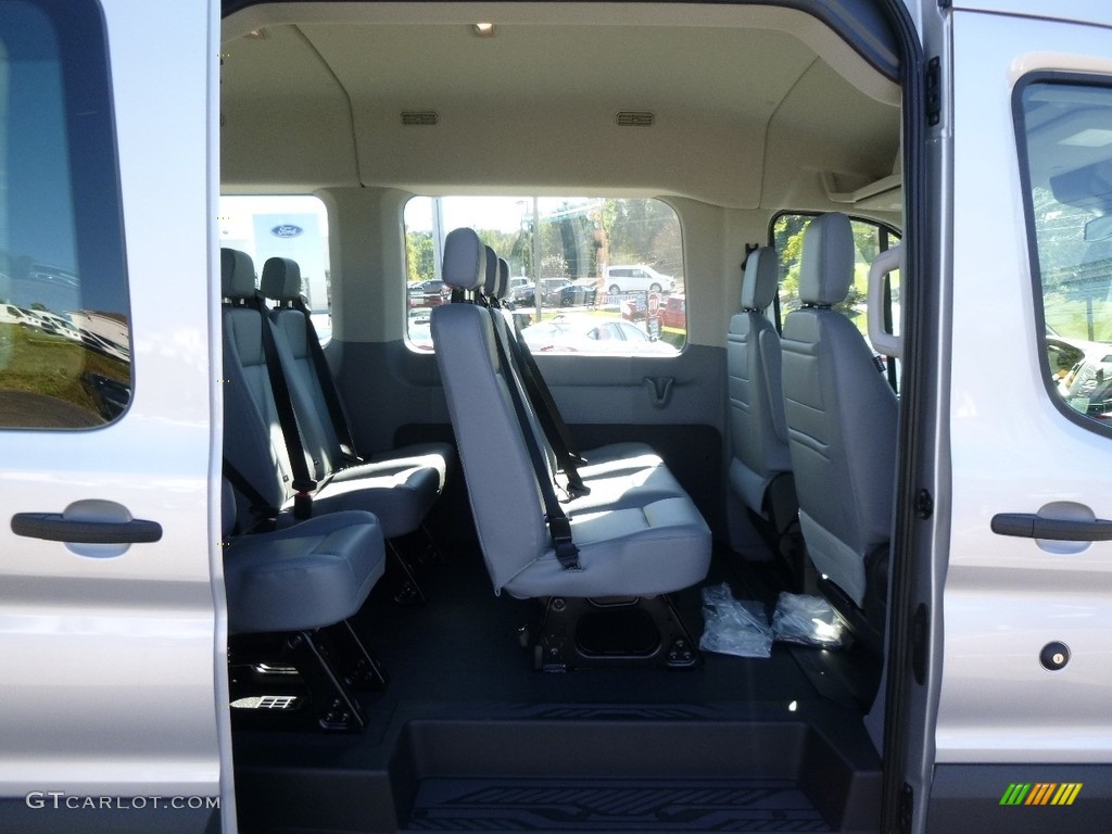 Pewter Interior 2017 Ford Transit Wagon XLT 350 MR Long Photo #115638602