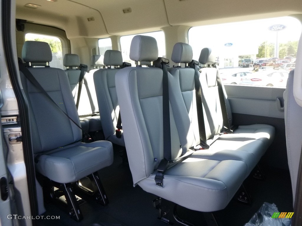Pewter Interior 2017 Ford Transit Wagon XLT 350 MR Long Photo #115638625