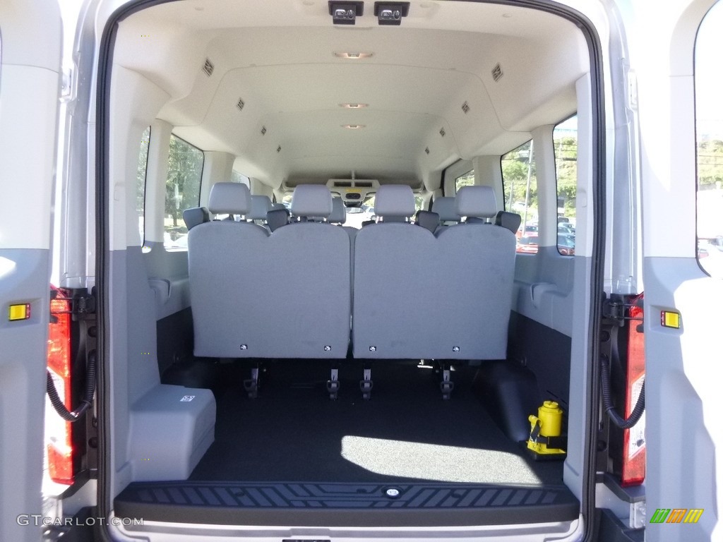Pewter Interior 2017 Ford Transit Wagon XLT 350 MR Long Photo #115638674