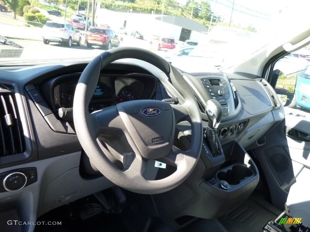 2017 Ford Transit Wagon XLT 350 MR Long Pewter Dashboard Photo #115638830