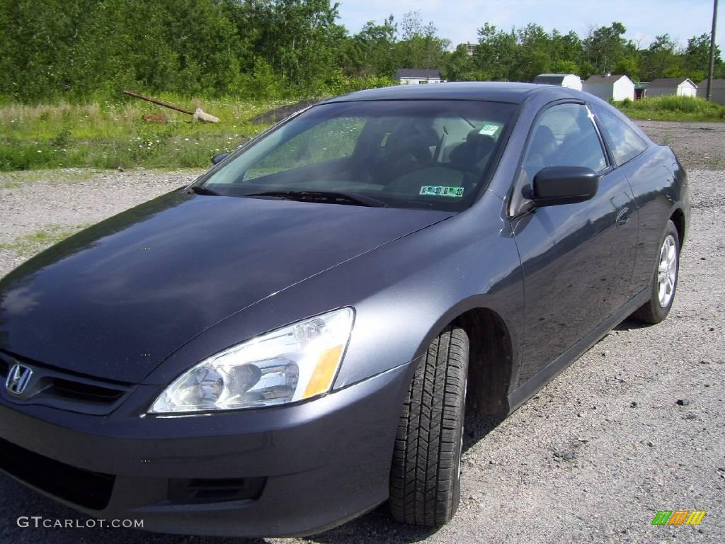 2006 Accord LX Coupe - Graphite Pearl / Gray photo #1
