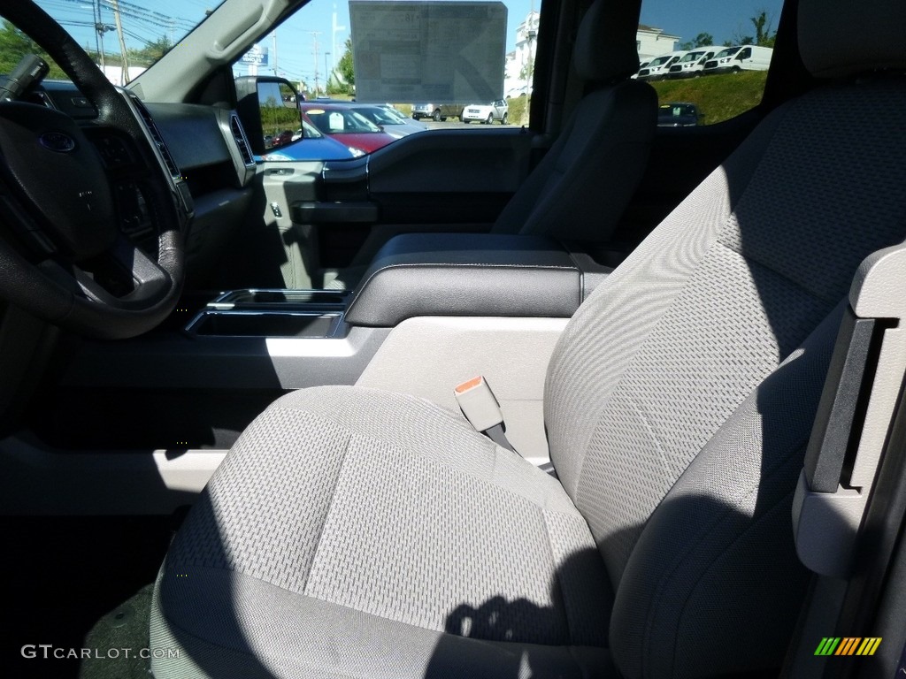 2016 F150 Lariat SuperCab 4x4 - Blue Jeans / Medium Earth Gray photo #6