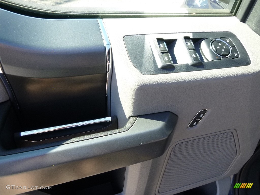 2016 F150 Lariat SuperCab 4x4 - Blue Jeans / Medium Earth Gray photo #10