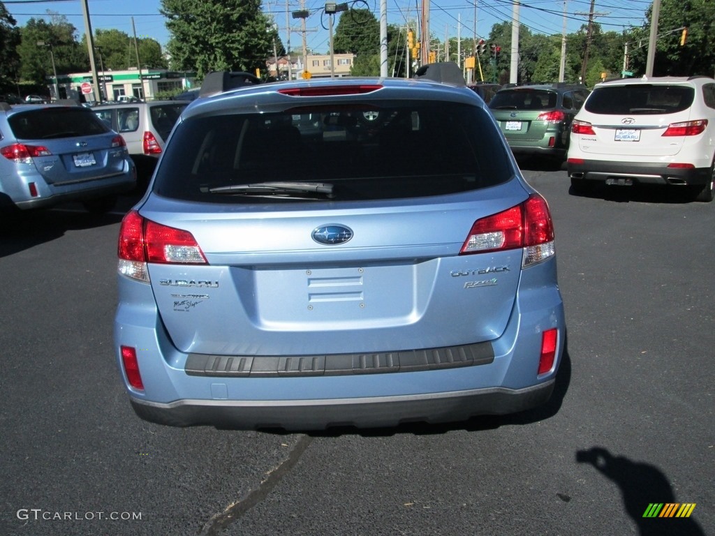 2011 Outback 2.5i Premium Wagon - Sky Blue Metallic / Off Black photo #7