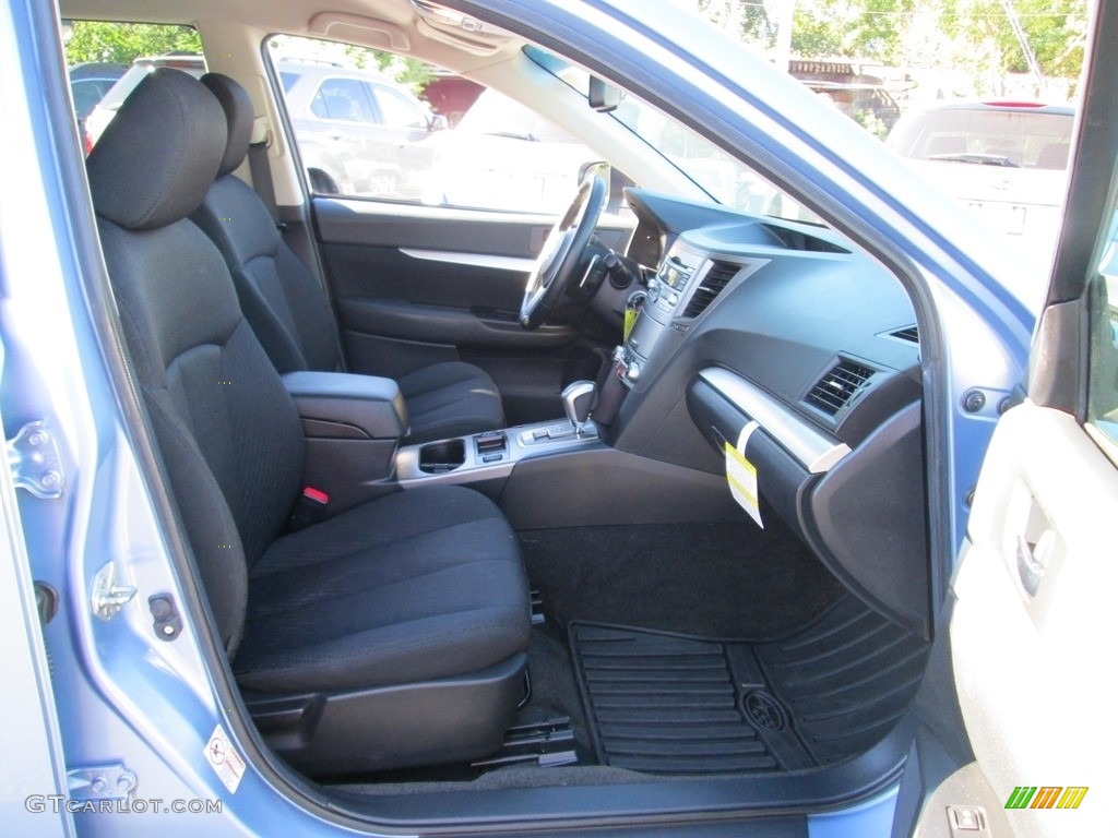 2011 Outback 2.5i Premium Wagon - Sky Blue Metallic / Off Black photo #17