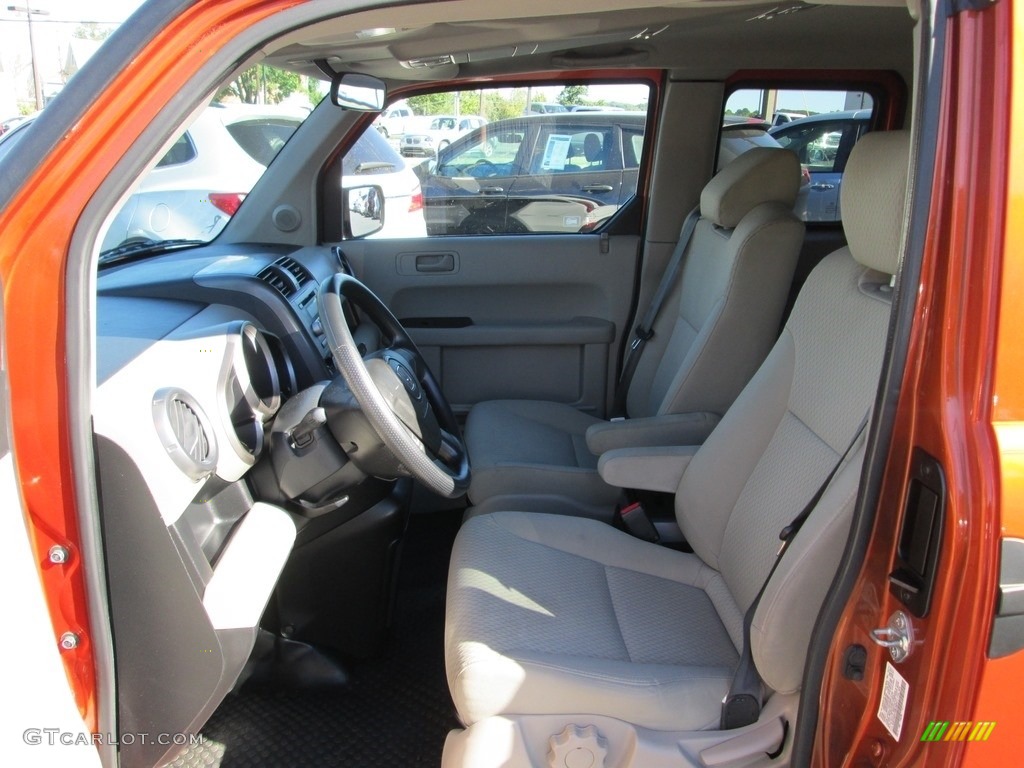 2011 Element EX 4WD - Citrus Fire Metallic / Gray photo #12