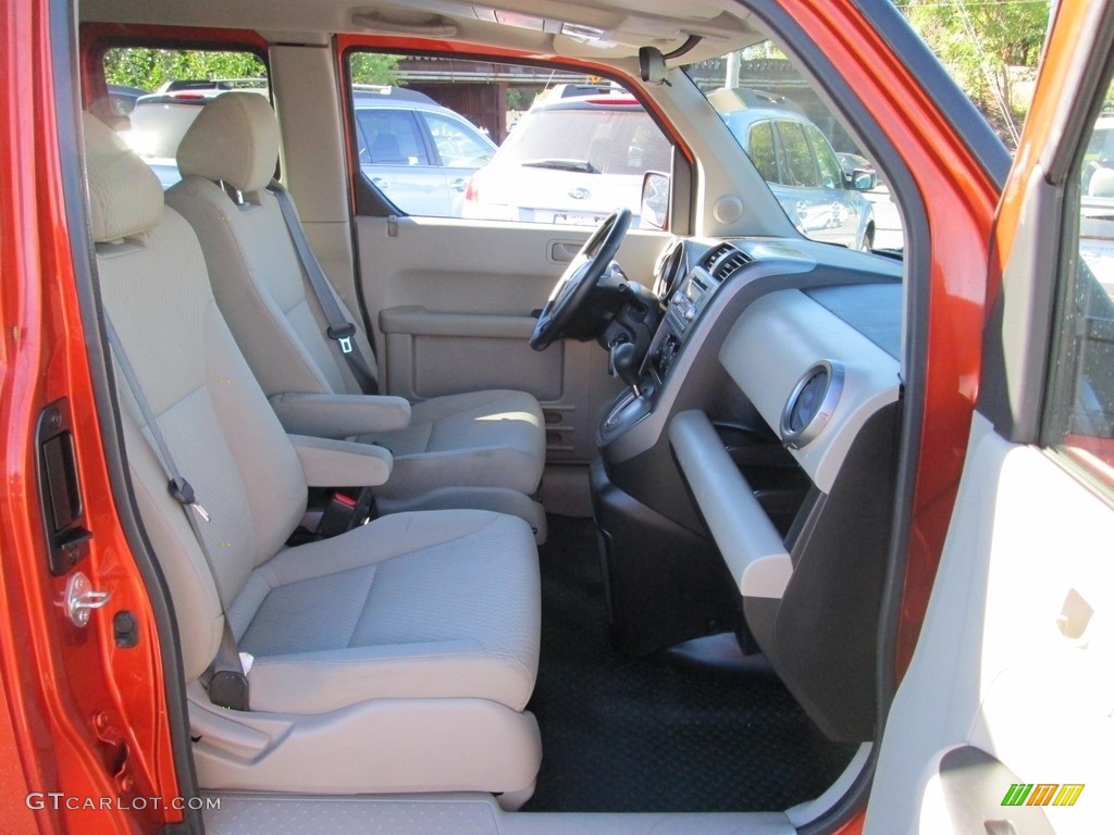 2011 Element EX 4WD - Citrus Fire Metallic / Gray photo #17