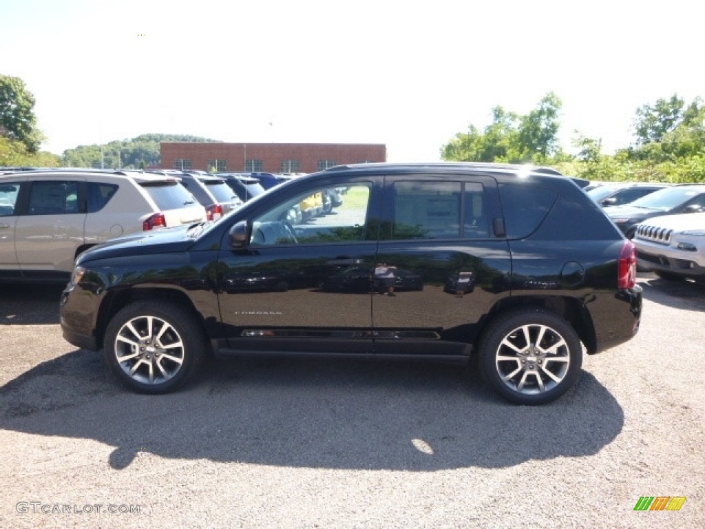 Black 2017 Jeep Compass Sport SE Exterior Photo #115643018