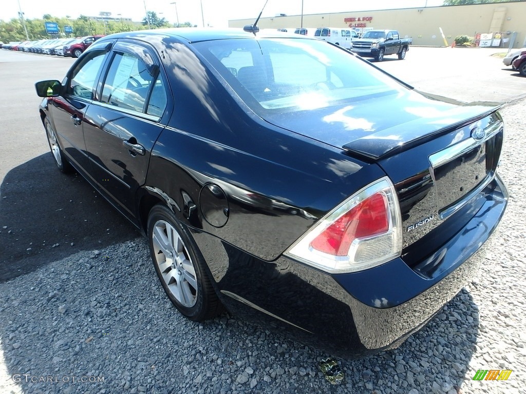 2007 Fusion SEL V6 AWD - Black / Charcoal Black photo #2