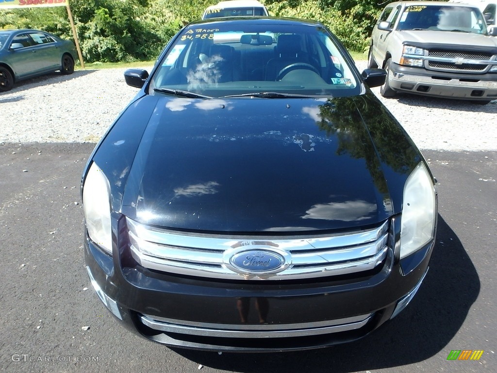 2007 Fusion SEL V6 AWD - Black / Charcoal Black photo #6