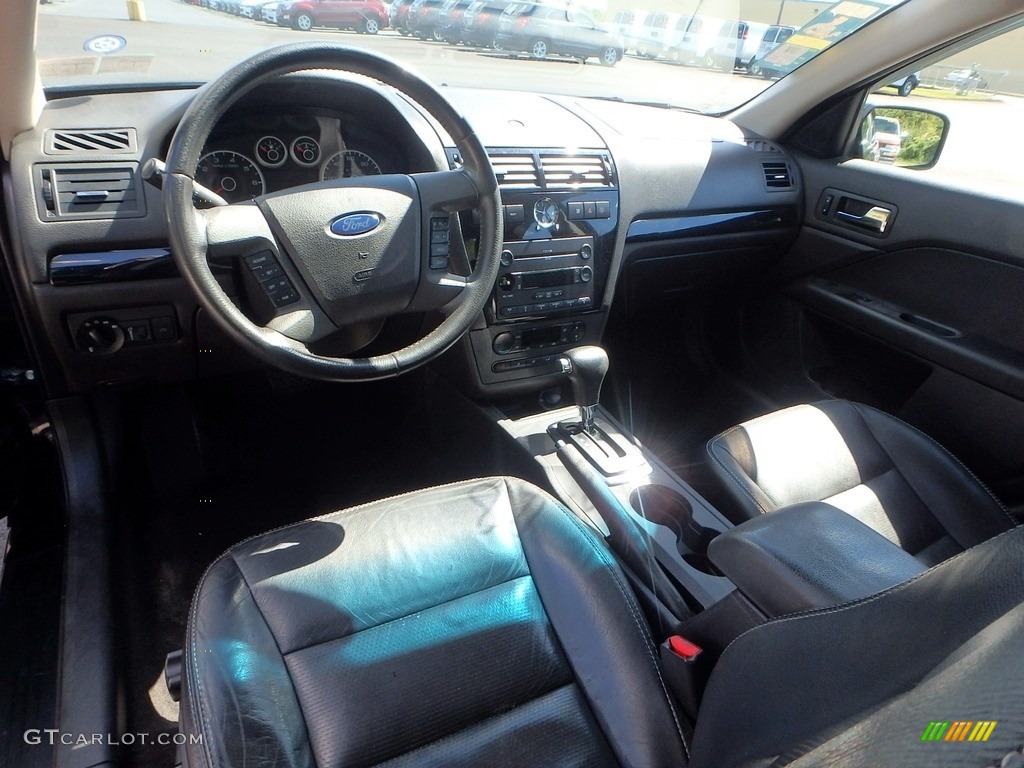 2007 Fusion SEL V6 AWD - Black / Charcoal Black photo #10