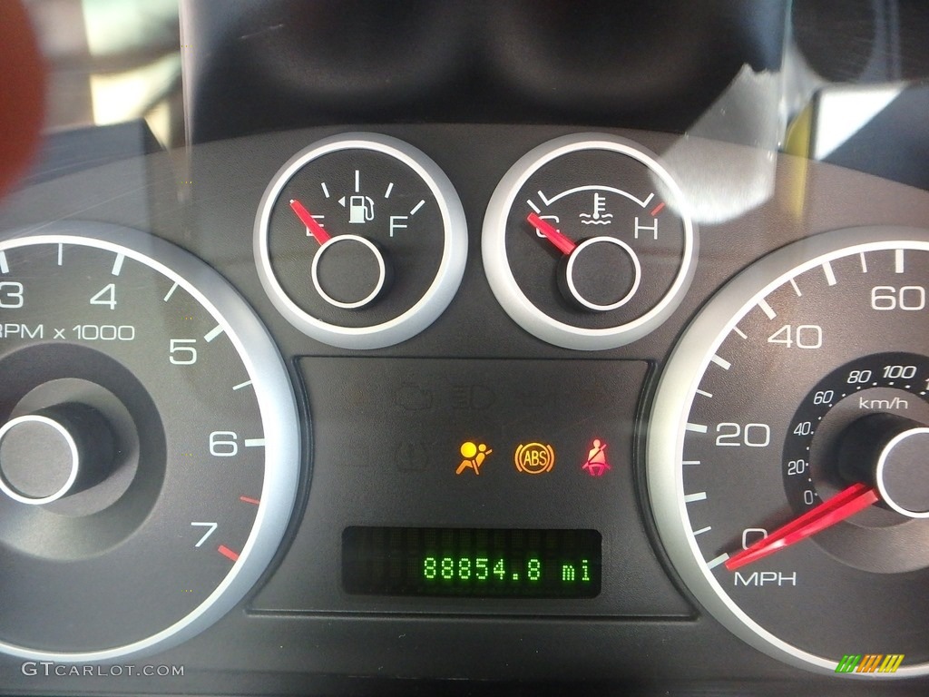 2007 Fusion SEL V6 AWD - Black / Charcoal Black photo #15