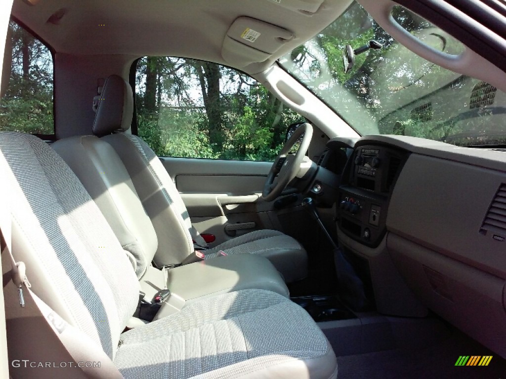 2006 Ram 1500 ST Regular Cab - Inferno Red Crystal Pearl / Khaki Beige photo #11