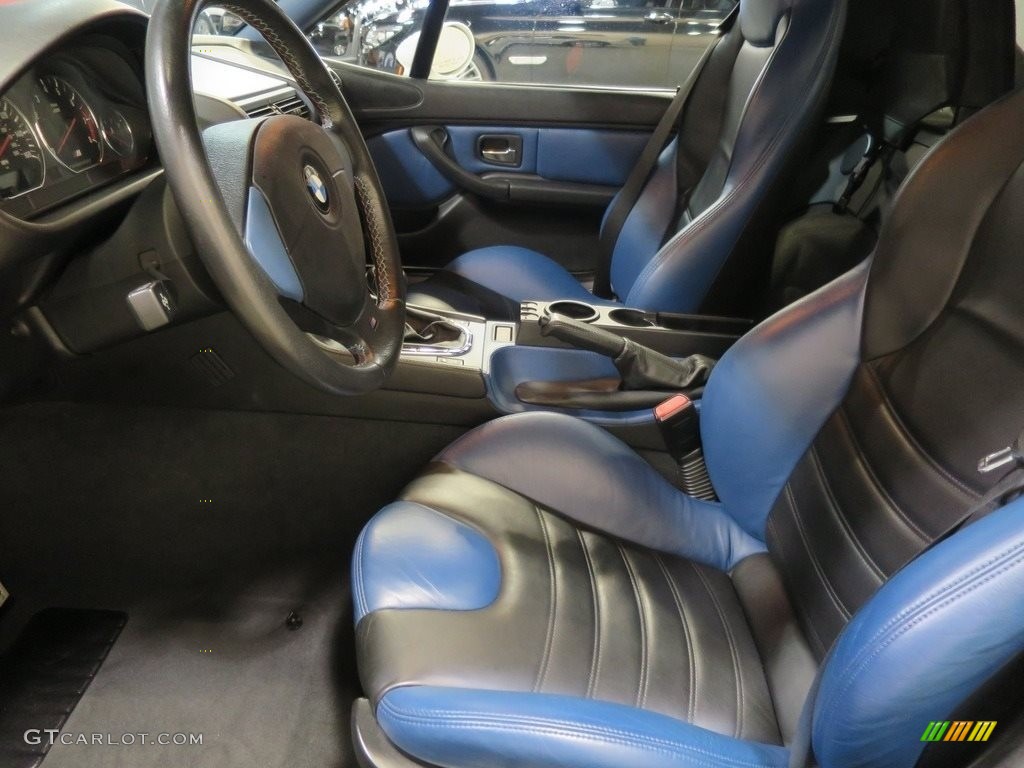 Estoril Blue Interior 1999 BMW M Roadster Photo #115647038