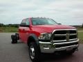 Flame Red - 5500 Tradesman Crew Cab 4x4 Chassis Photo No. 7